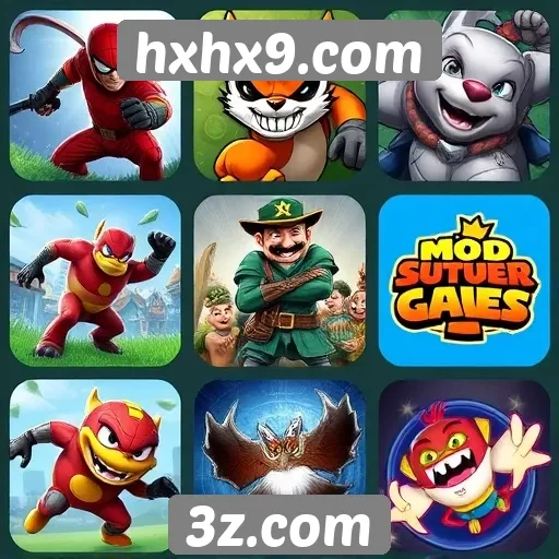 Comparativo de jogos populares no hxhx9.com